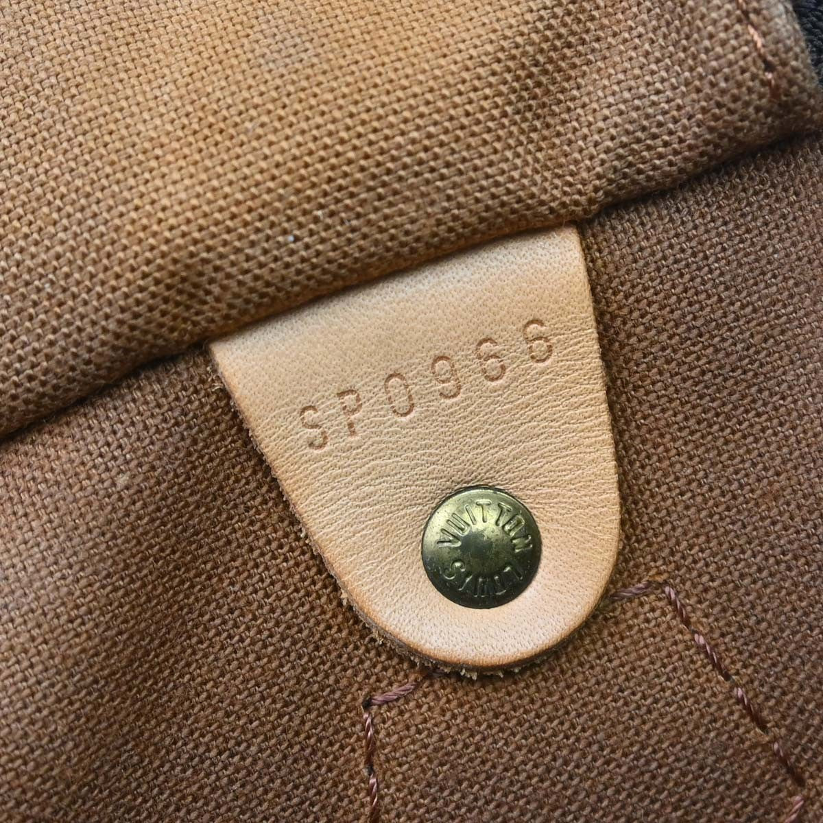 Louis Vuitton Speedy Monogram Canvas Brown Canvas Handbag (Pre-Owned)