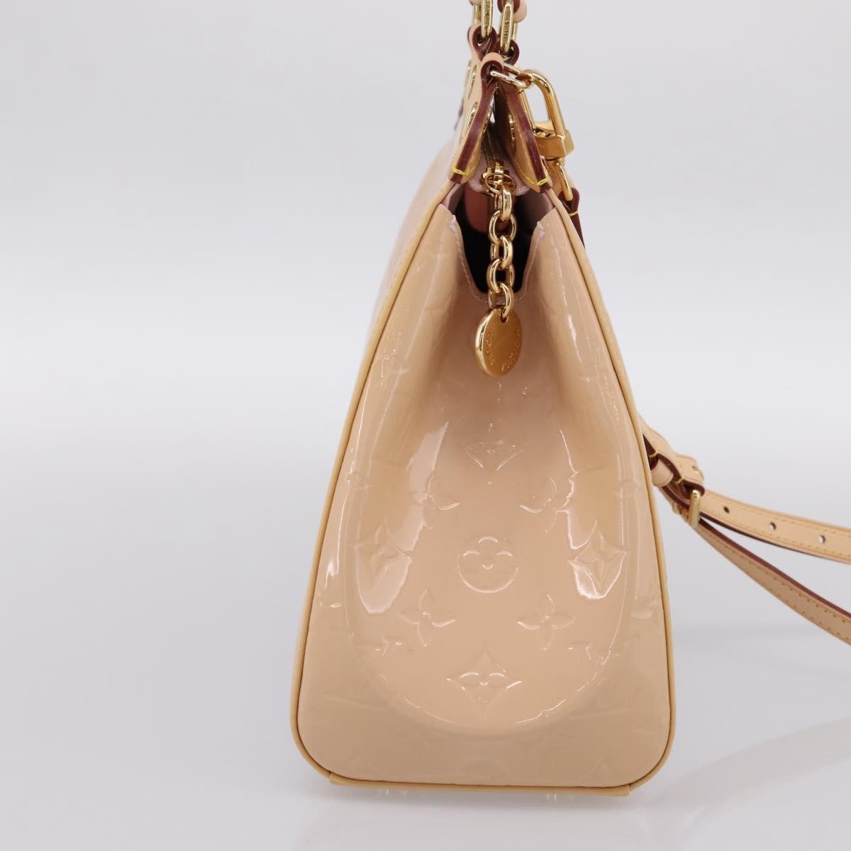 Louis Vuitton Blair Monogram Vernis Pink Patent_Leather Handbag (Pre-Owned)