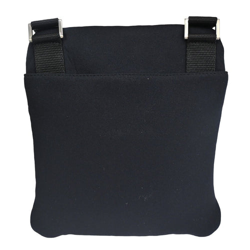 Prada Sports Black Canvas Shoulder Bag (Pre-Owned)