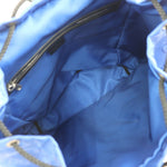 Gucci -- Blue Leather Backpack Bag (Pre-Owned)