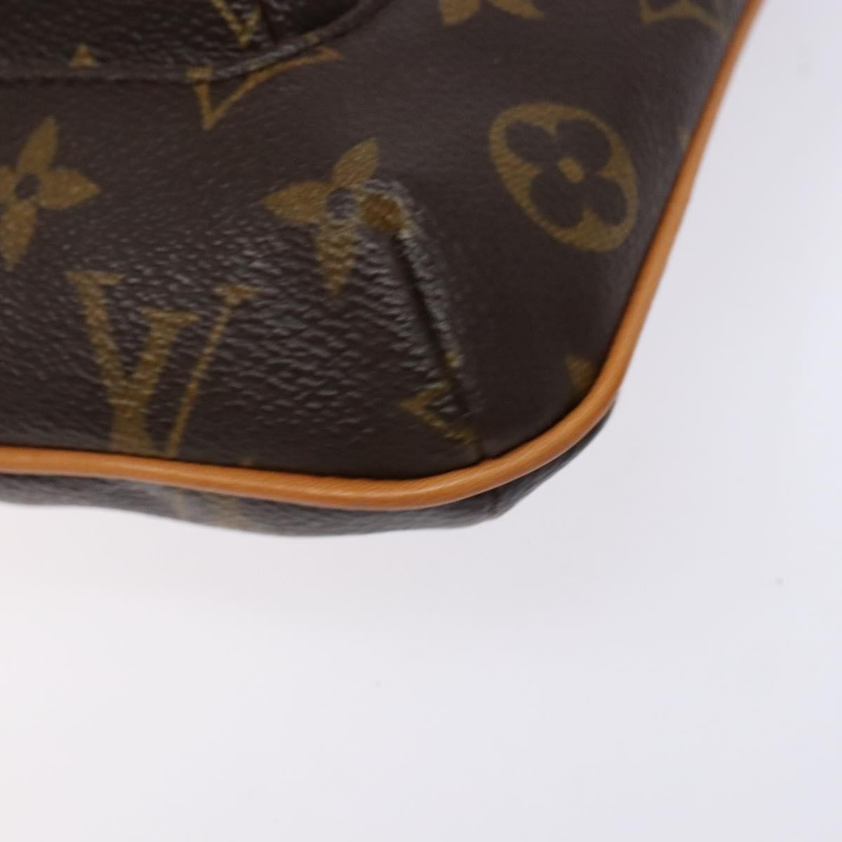Louis Vuitton Partition Wristlet Clutch Monogram Canvas Brown Canvas Clutche & Pouche Bag (Pre-Owned)