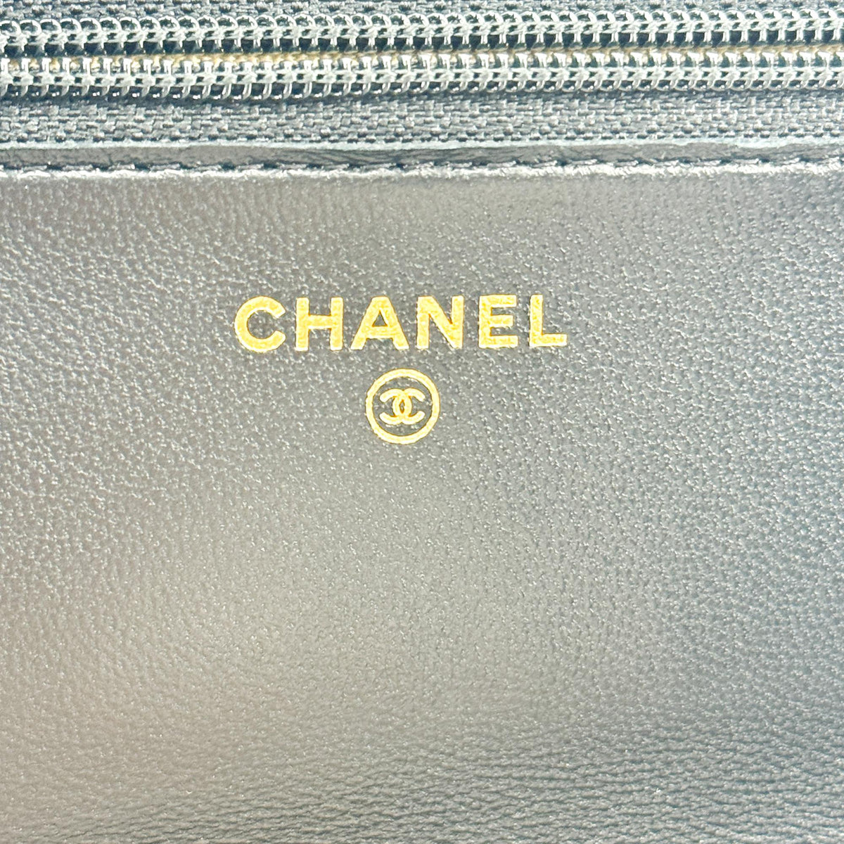Chanel Pearl Crush Wallet On Chain Quilted Lambskin Black Leather Crossbody Bag Bag (Pre-Owned)