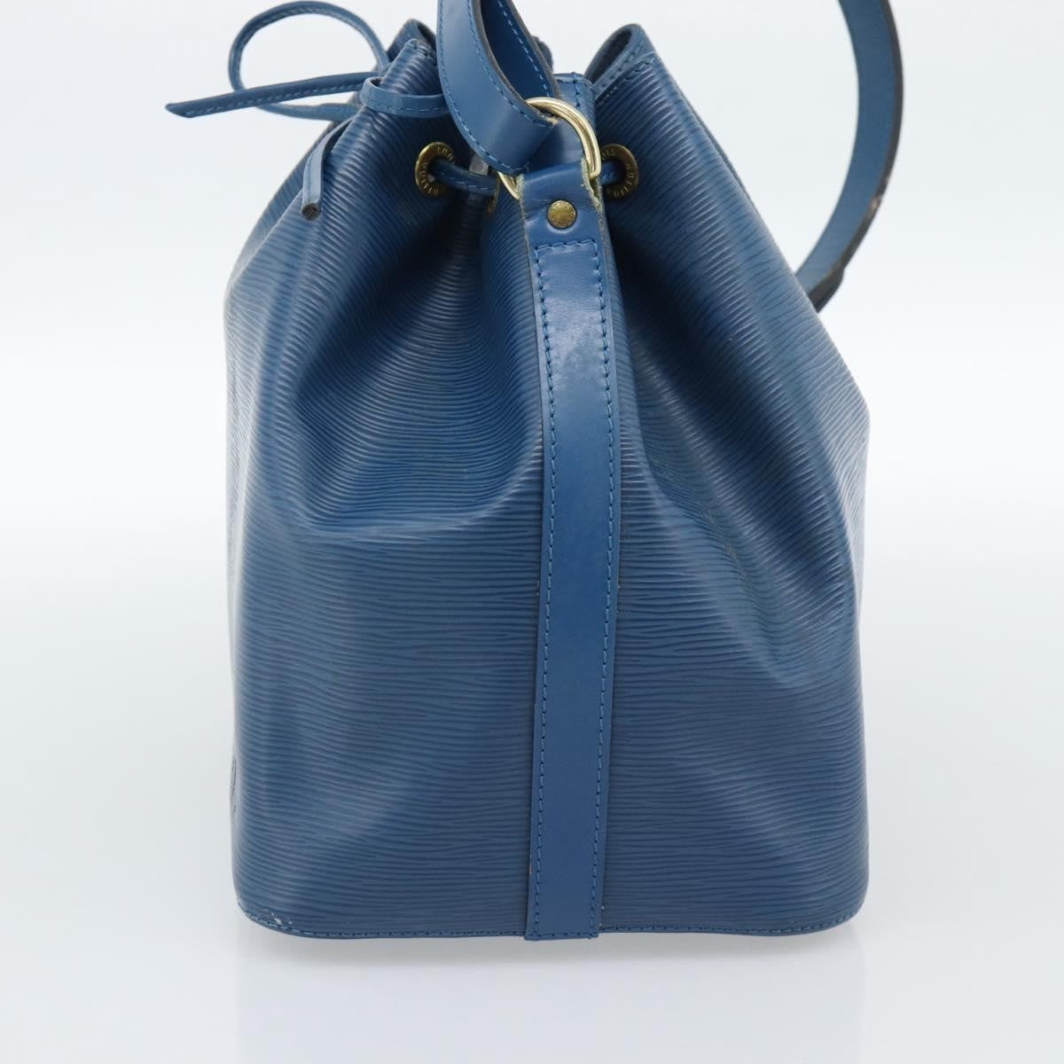 Louis Vuitton Noe Epi Leather Blue Leather Shoulder Bag Bag (Pre-Owned)