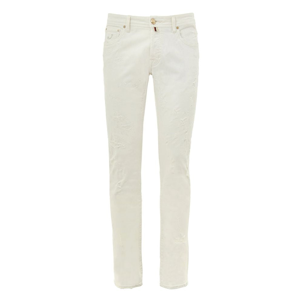 Jacob Cohen Blue Cotton Skinny Men's Jeans