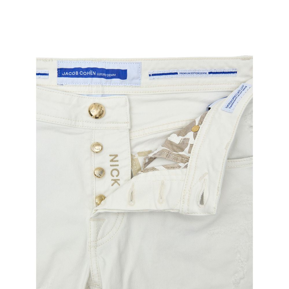 Jacob Cohen Blue Cotton Skinny Men's Jeans