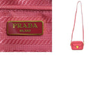 Prada Saffiano Pink Leather Shopper Bag (Pre-Owned)