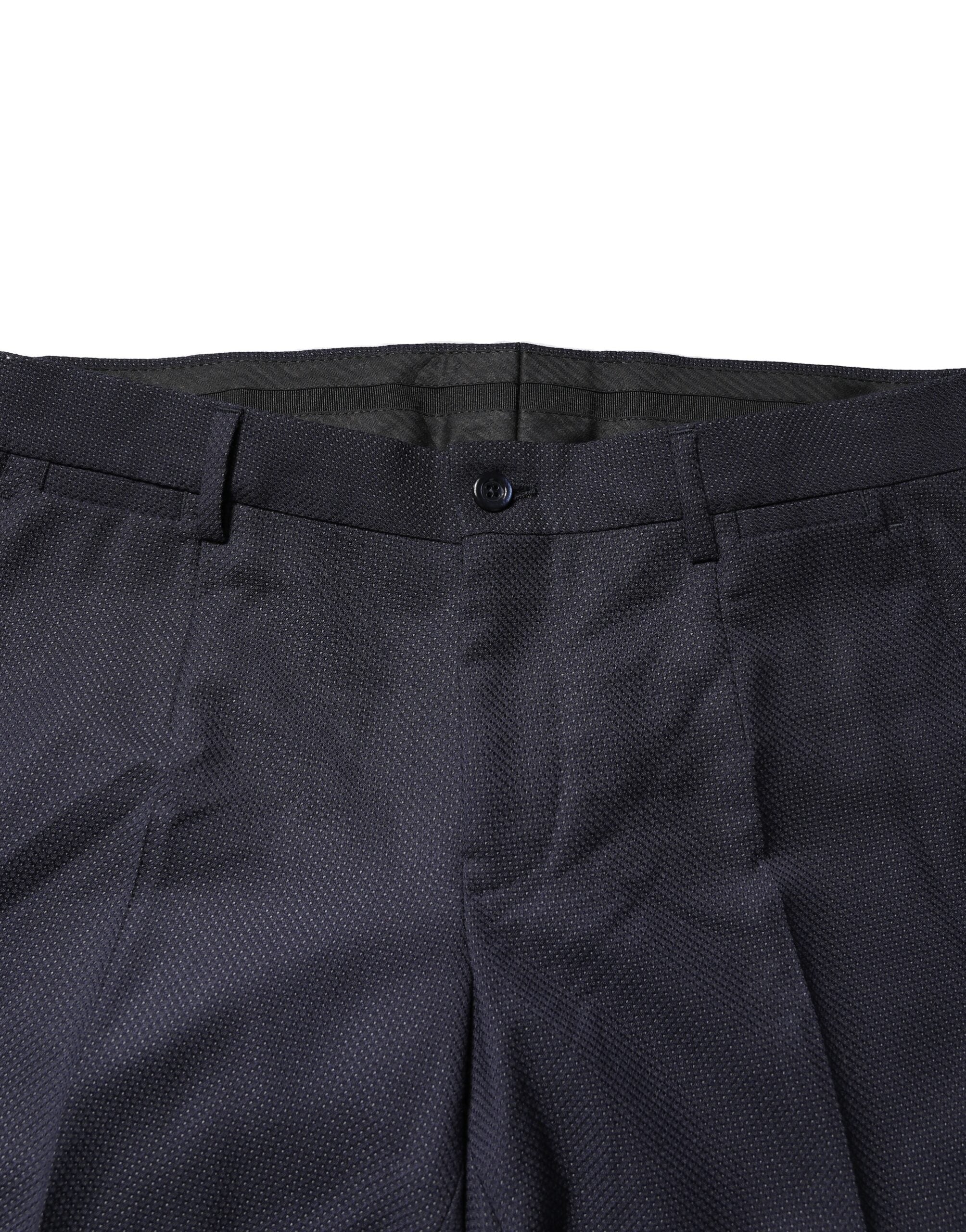 Dolce & Gabbana Gray Wool Formal Dress Men Trousers Men's Pants (Pre-Owned)