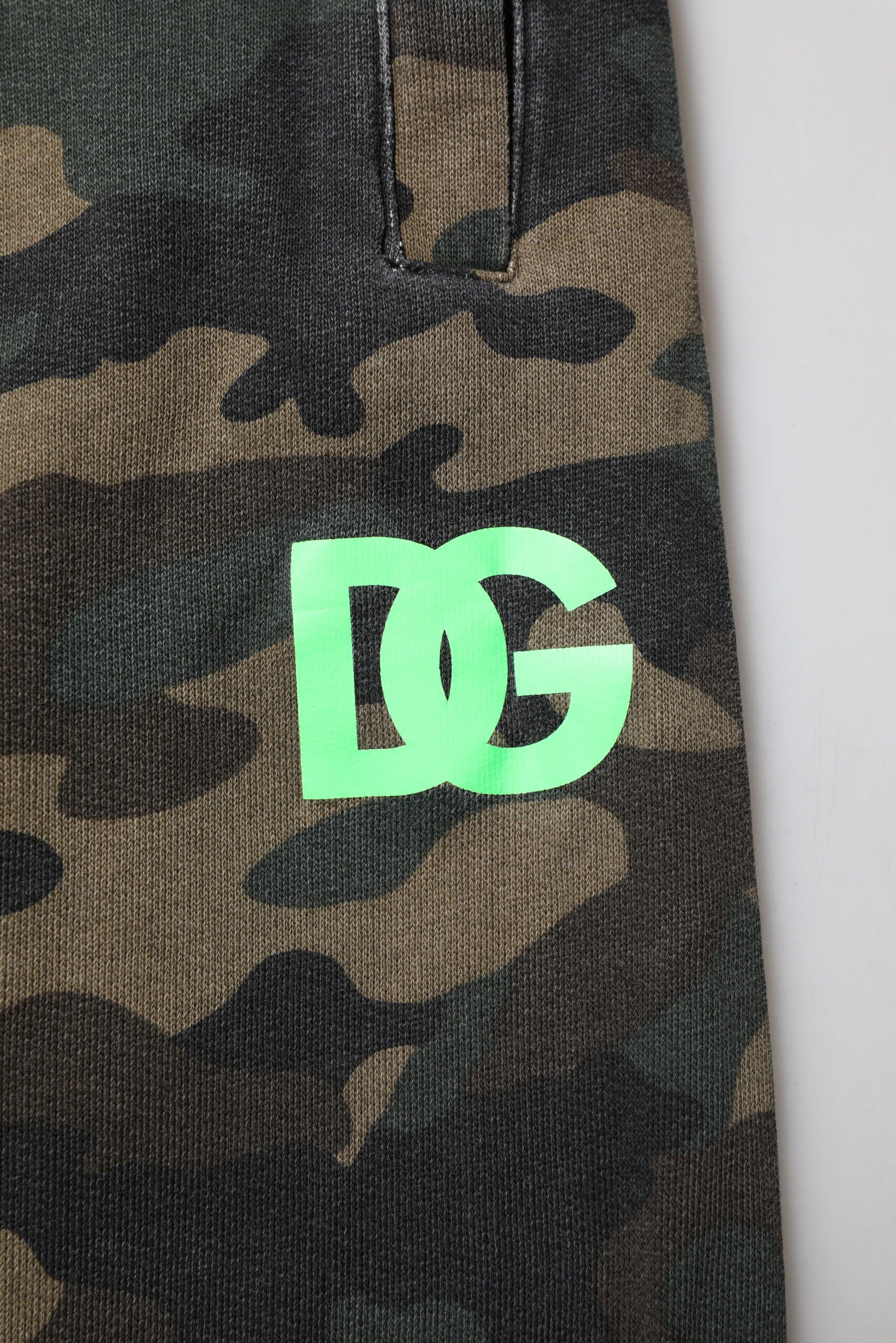 Dolce & Gabbana Multicolor Camouflage Cotton Men Jogger Men's Pants