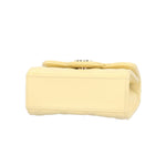 Chanel Matelassé Yellow Leather Handbag (Pre-Owned)