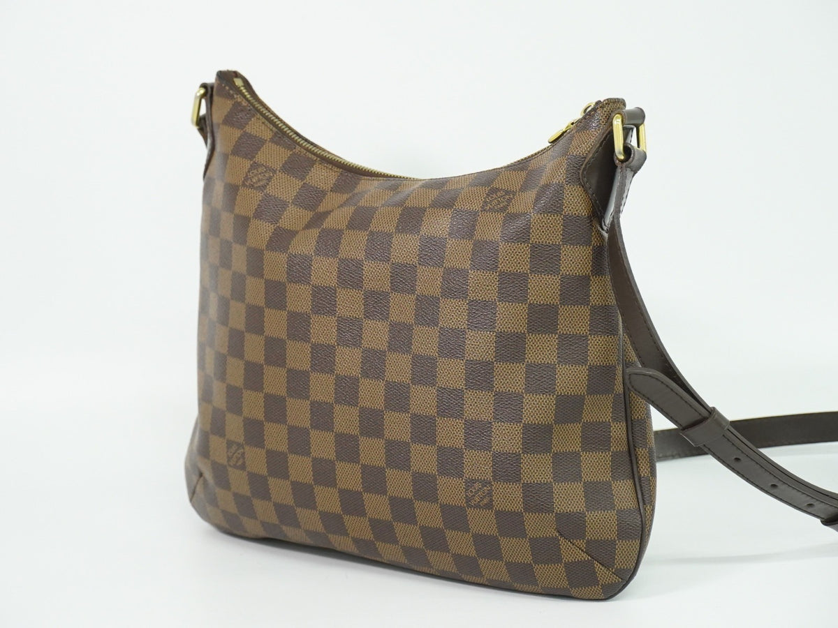 Louis Vuitton Bloomsbury Damier Ebene Brown Canvas Shoulder Bag Bag (Pre-Owned)