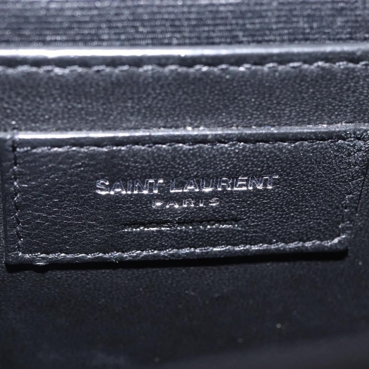 Saint Laurent Classic Monogram Flap Chain Leather Pink Leather Crossbody Bag Bag (Pre-Owned)