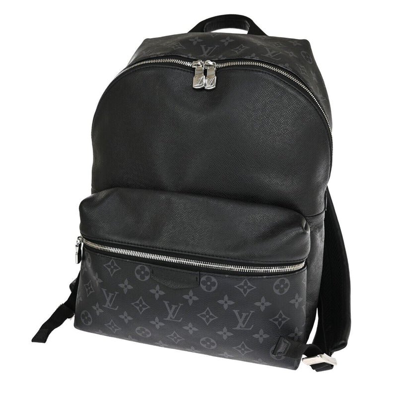 Louis Vuitton Discovery Black Leather Backpack Bag (Pre-Owned)