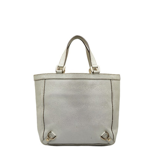 Gucci White Leather Handbag (Pre-Owned)
