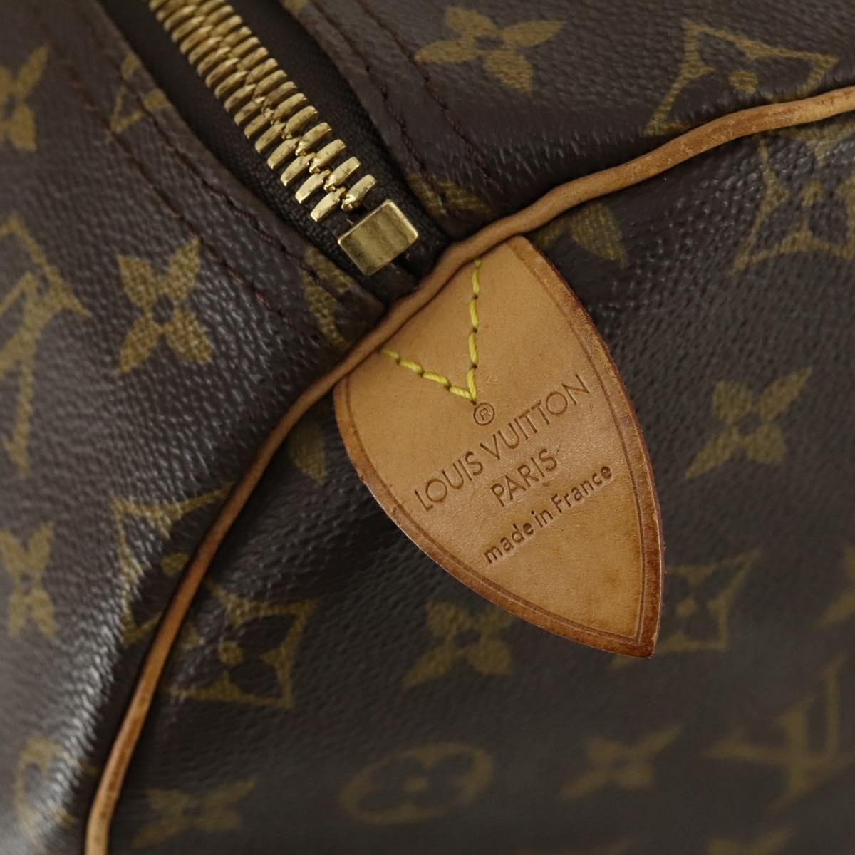 Louis Vuitton Keepall Monogram Canvas Brown Canvas Travel Bag Bag (Pre-Owned)
