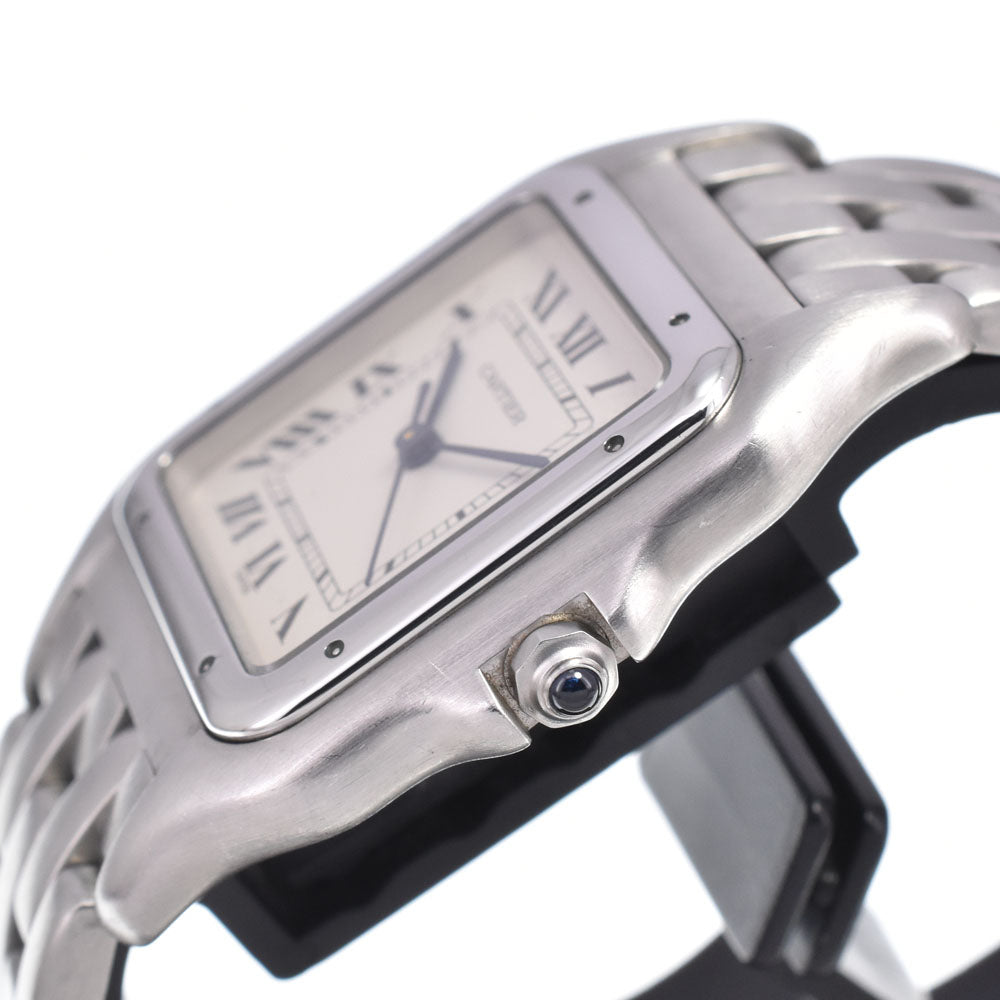 Cartier Panthere De Cartier Quartz Yellow Gold With Diamond Bezel And Lugs Watch (Pre-Owned)