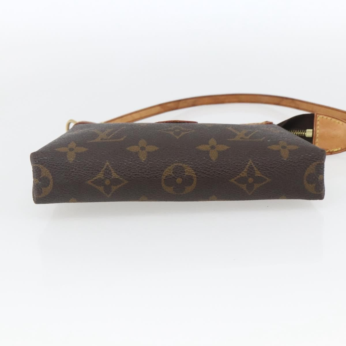 Louis Vuitton Delightful Pochette Monogram Canvas Brown Canvas Clutche & Pouche Bag (Pre-Owned)