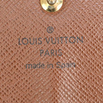 Louis Vuitton Portefeuille Sarah Brown Canvas Wallet  (Pre-Owned)