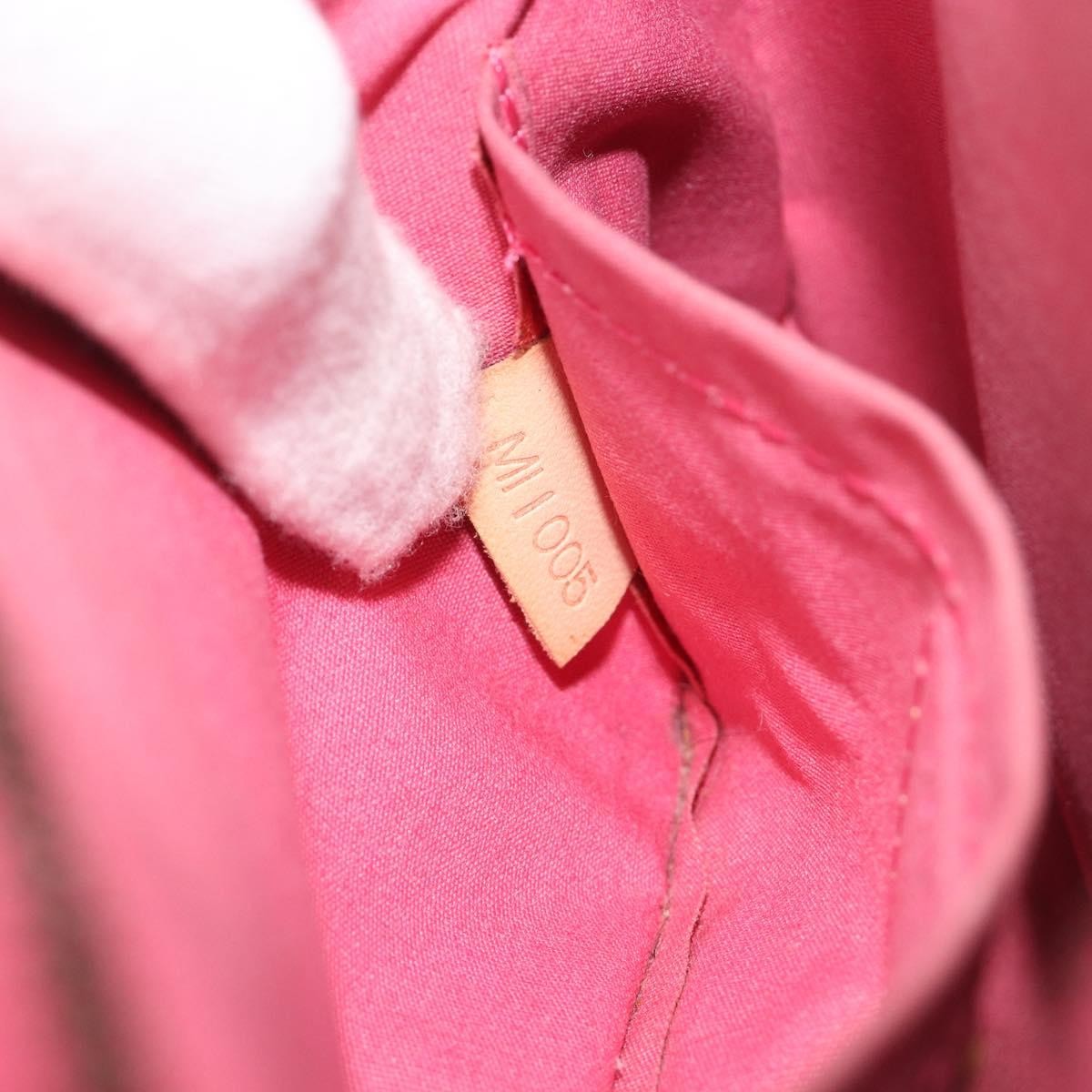 Louis Vuitton Minna Street Monogram Vernis Pink Patent_Leather Shoulder Bag Bag (Pre-Owned)