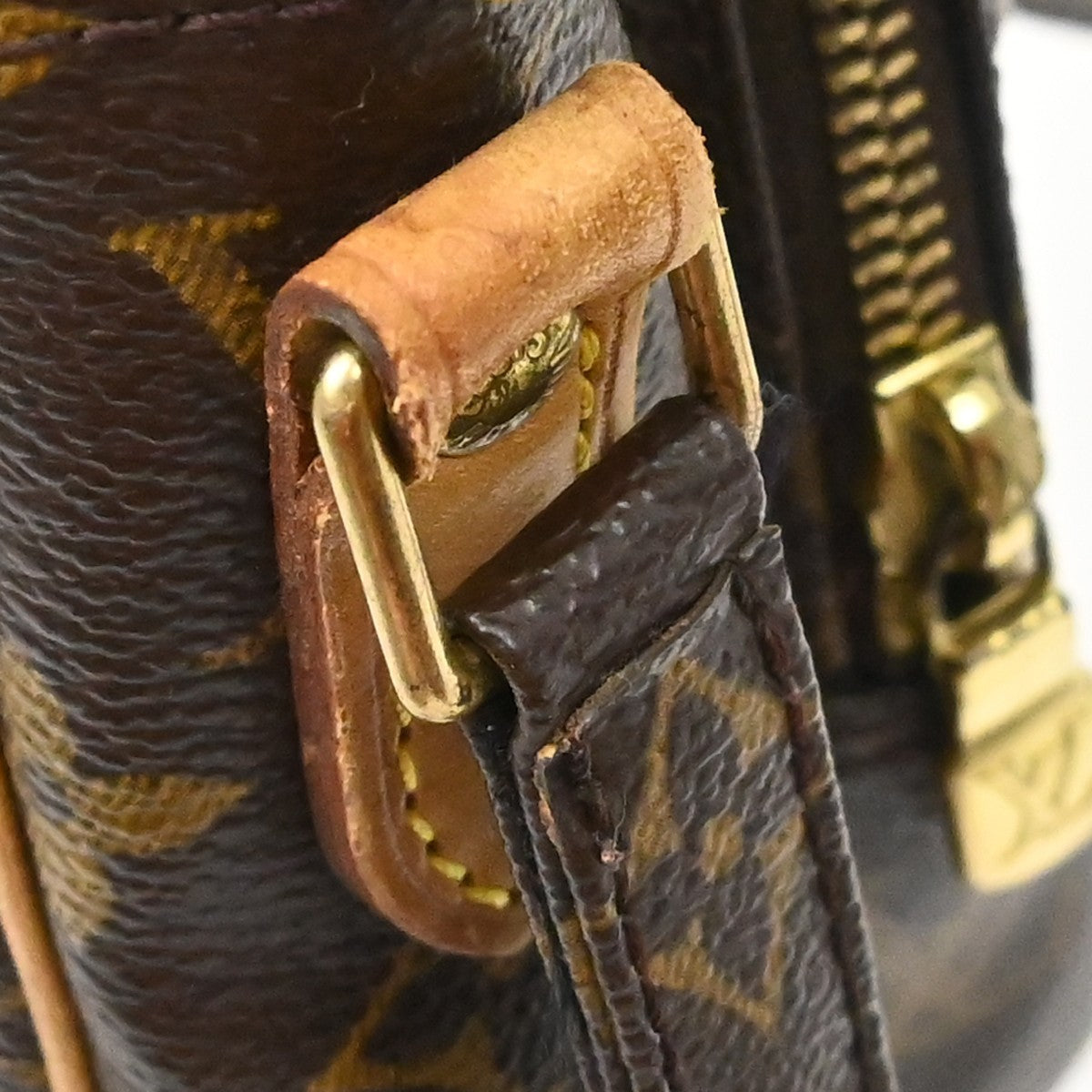Louis Vuitton Amazone Monogram Canvas Brown Canvas Shoulder Bag Bag (Pre-Owned)
