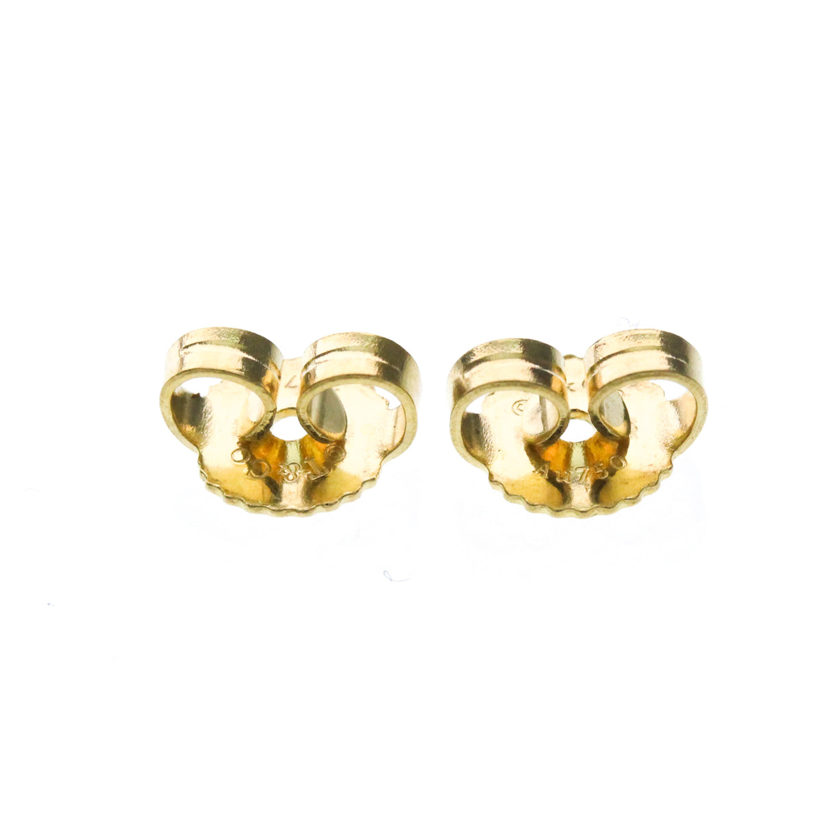 Tiffany & Co. T Wire Bar 18K Yellow Gold Gold Yellow_Gold Earrings Jewelry (Pre-Owned)