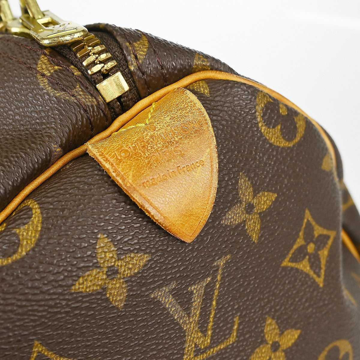 Louis Vuitton Keepall Monogram Canvas Brown Canvas Travel Bag Bag (Pre-Owned)