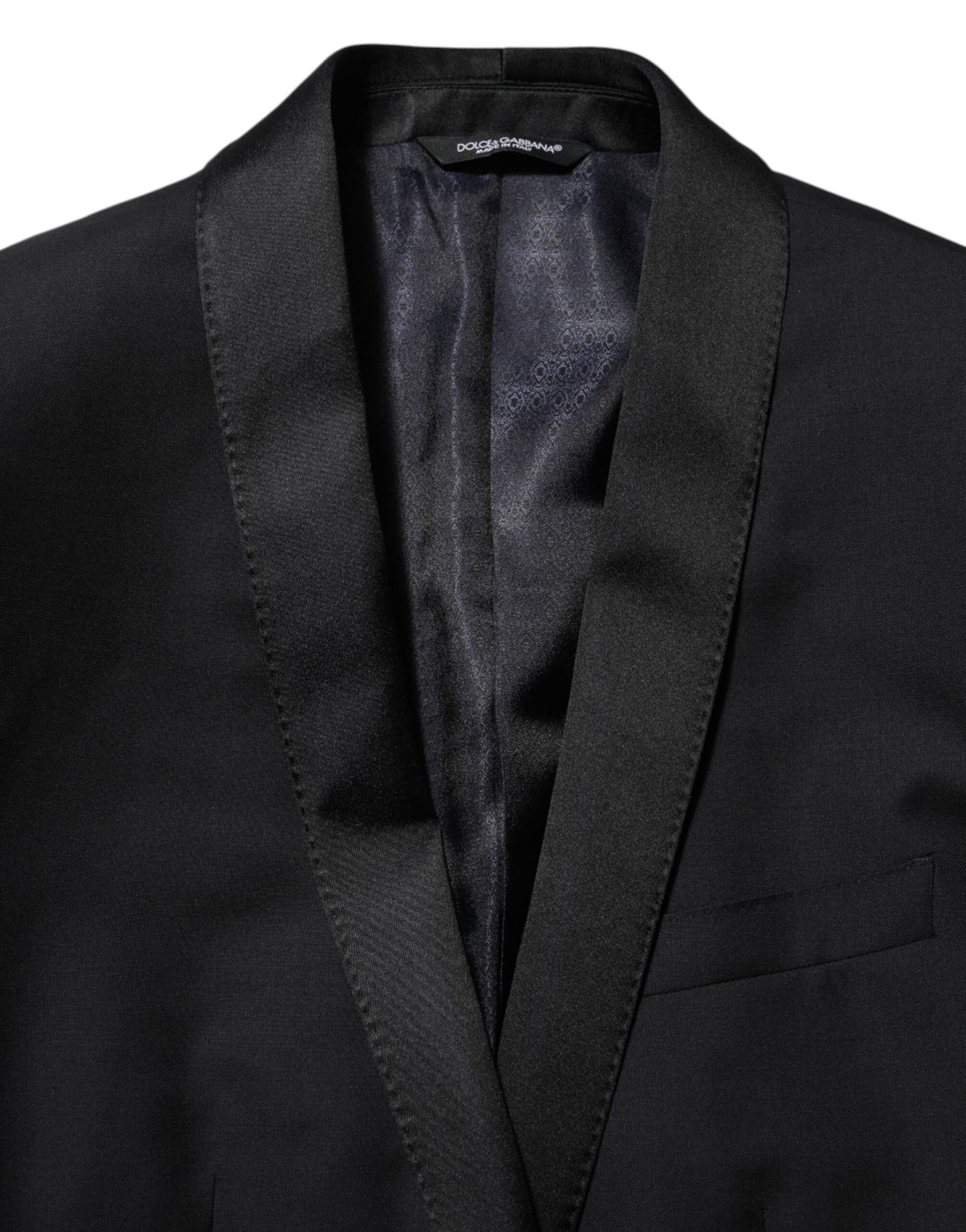 Dolce & Gabbana Black GOLD 1 Button Suit Jacket Men Men's Blazer
