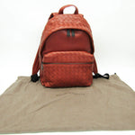Bottega Veneta Intrecciato Brown Leather Backpack Bag (Pre-Owned)