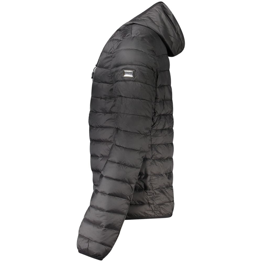 Cavalli Class Black Polyester Men's Men's Jacket