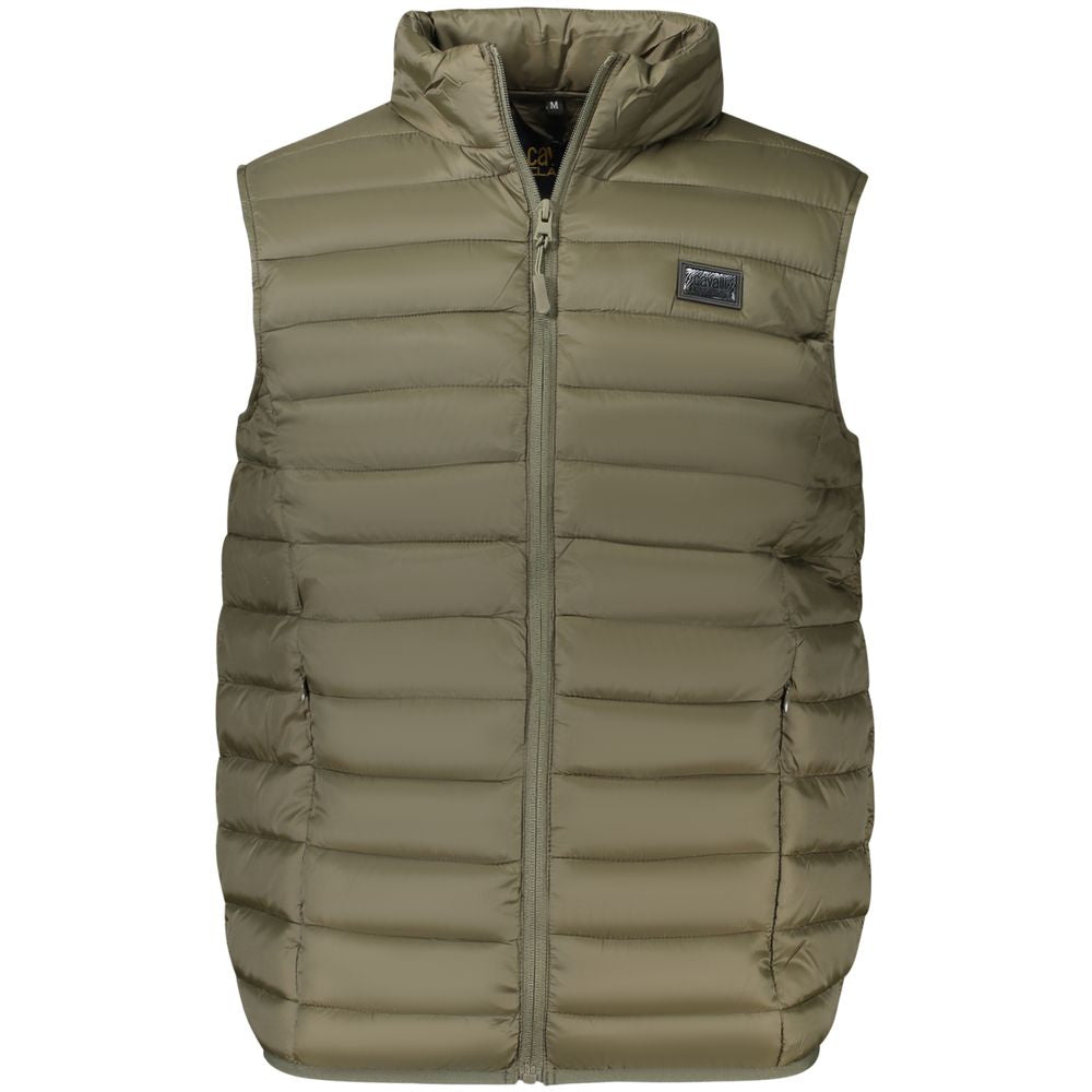 Cavalli Class Verde Polyester Mens Men's Jacket
