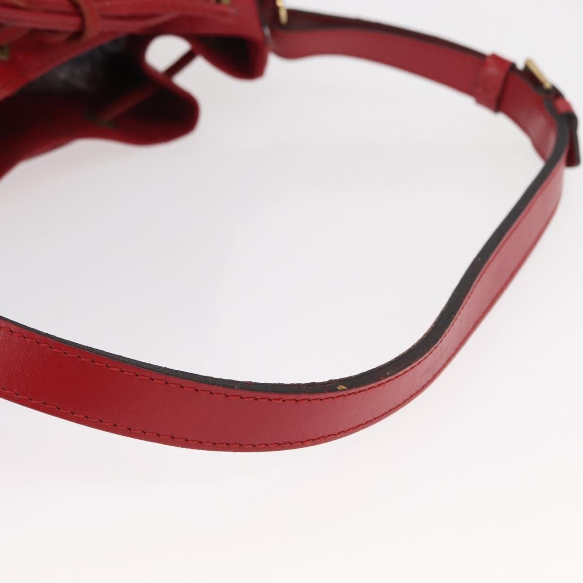 Louis Vuitton Petit Noe Epi Leather Red Leather Shoulder Bag Bag (Pre-Owned)