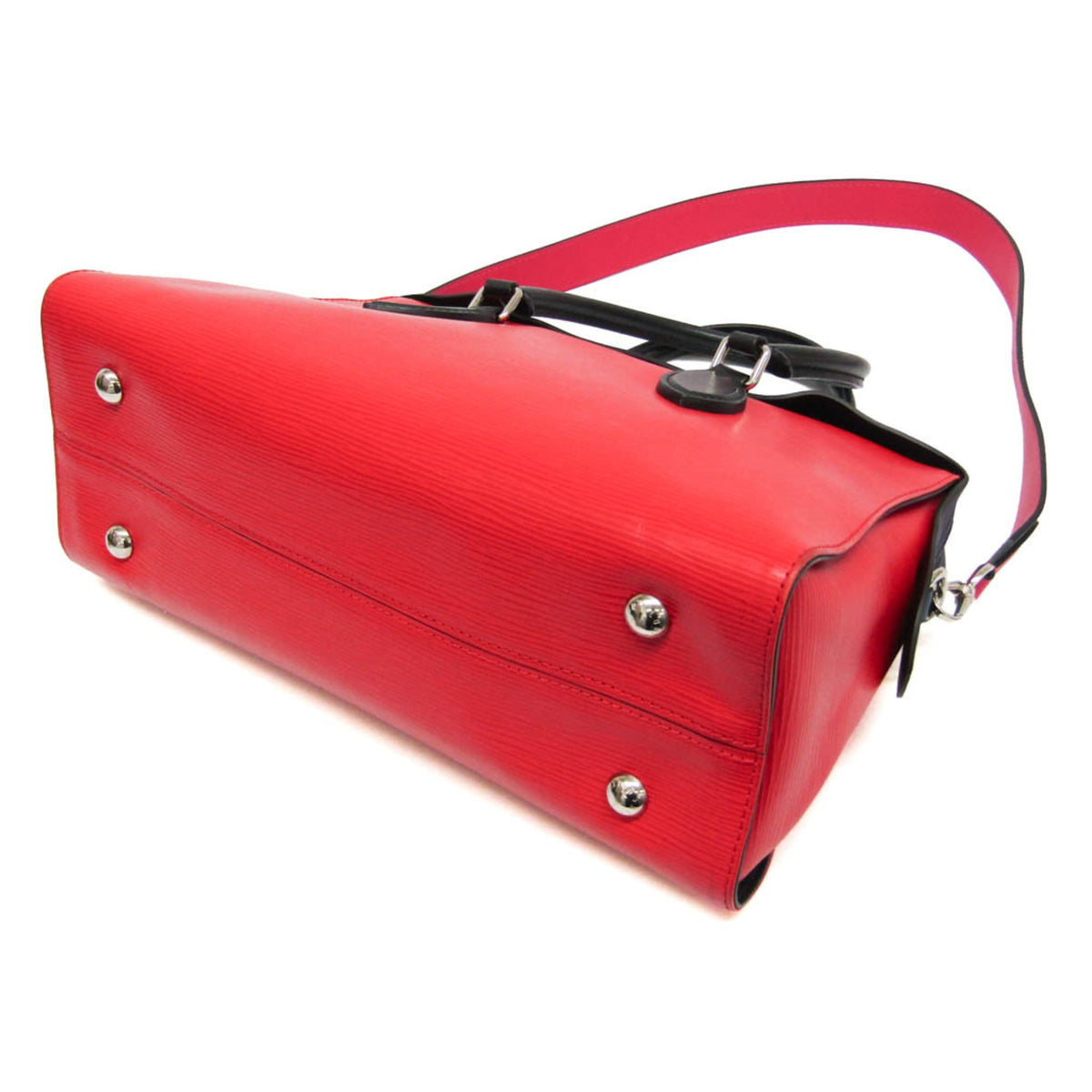 Louis Vuitton Tuileries Epi Leather Red Leather Handbag (Pre-Owned)