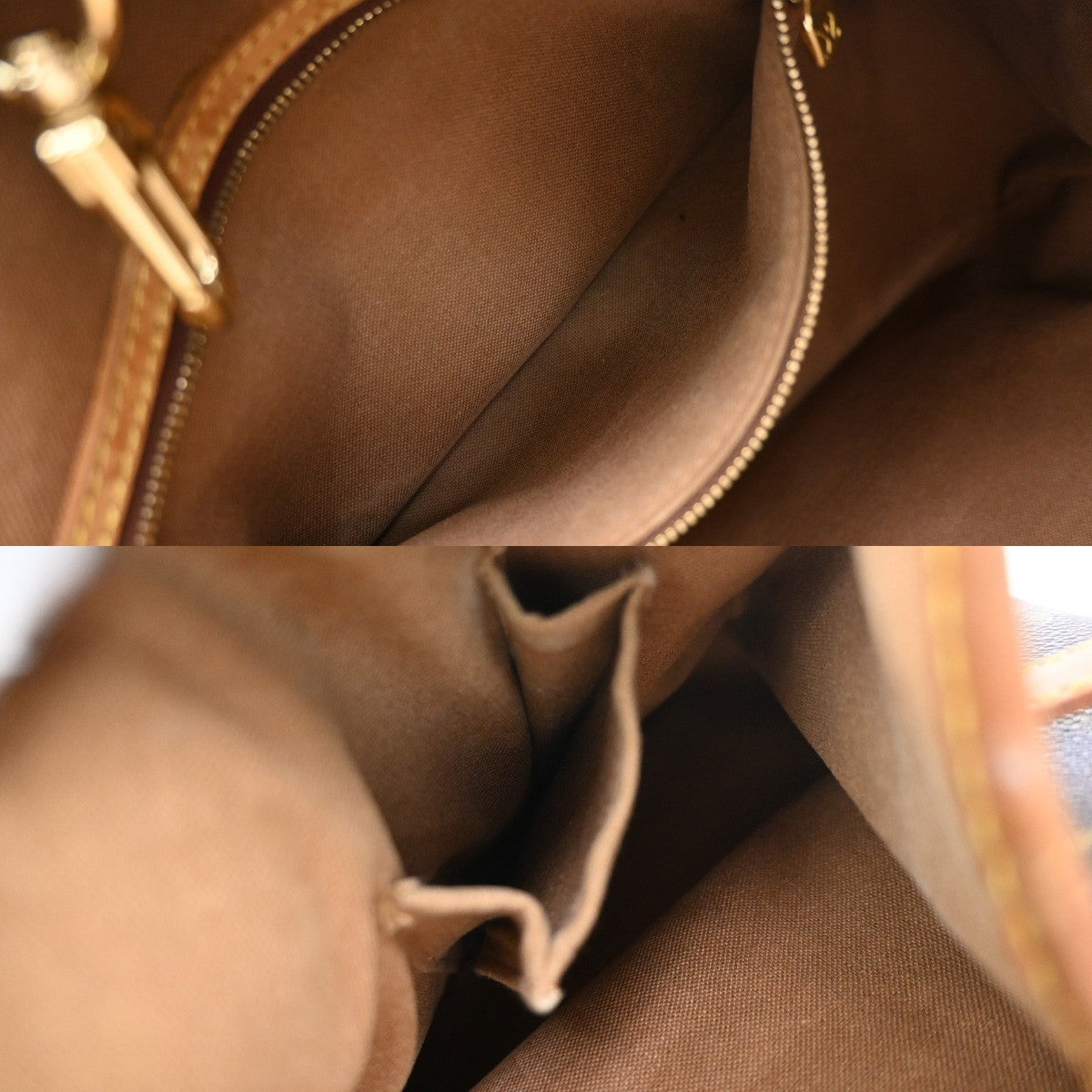 Louis Vuitton Batignolles Monogram Canvas Brown Canvas Tote Bag Bag (Pre-Owned)