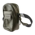 Bottega Veneta Leggero Khaki Leather Shoulder Bag (Pre-Owned)