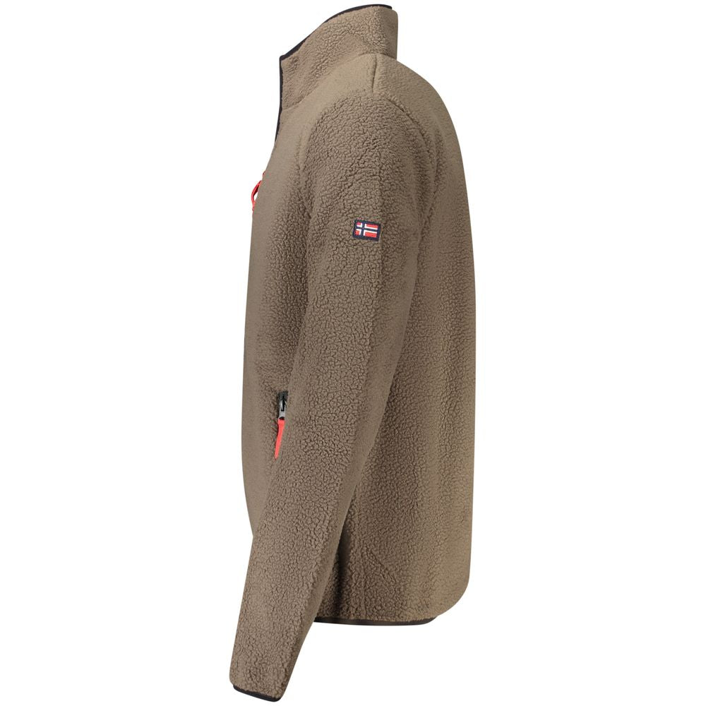 Norway 1963 Marrone Polyester Men Men's Sweatshirt