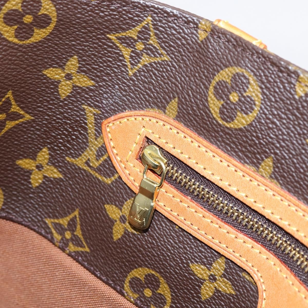 Louis Vuitton Shopping Sac Monogram Canvas Brown Canvas Handbag (Pre-Owned)