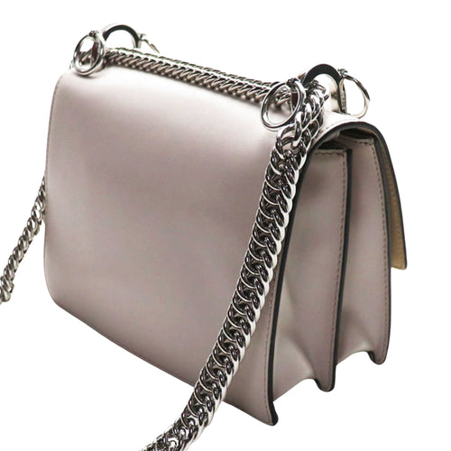 Fendi Kan I Pink Leather Shopper Bag (Pre-Owned)