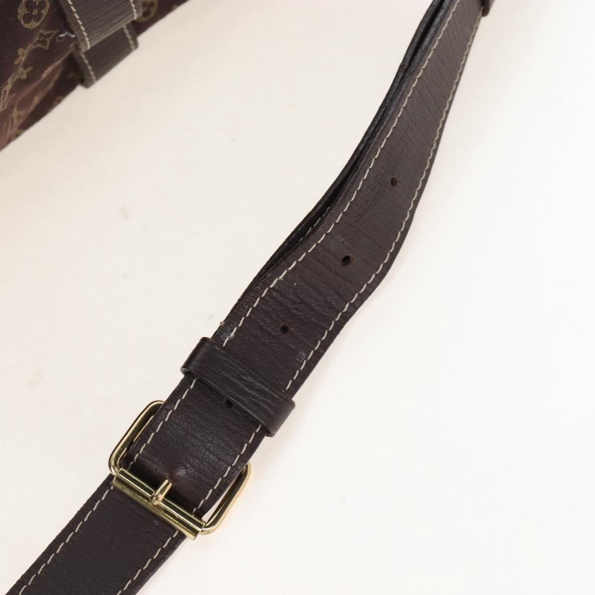 Louis Vuitton Saumur Mini Lin Brown Canvas Shoulder Bag Bag (Pre-Owned)