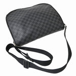 Louis Vuitton Daniel Black Canvas Shoulder Bag (Pre-Owned)