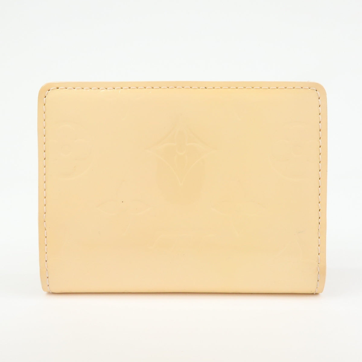 Louis Vuitton Ludlow Vernis Beige Patent_Leather Wallets Accessory (Pre-Owned)