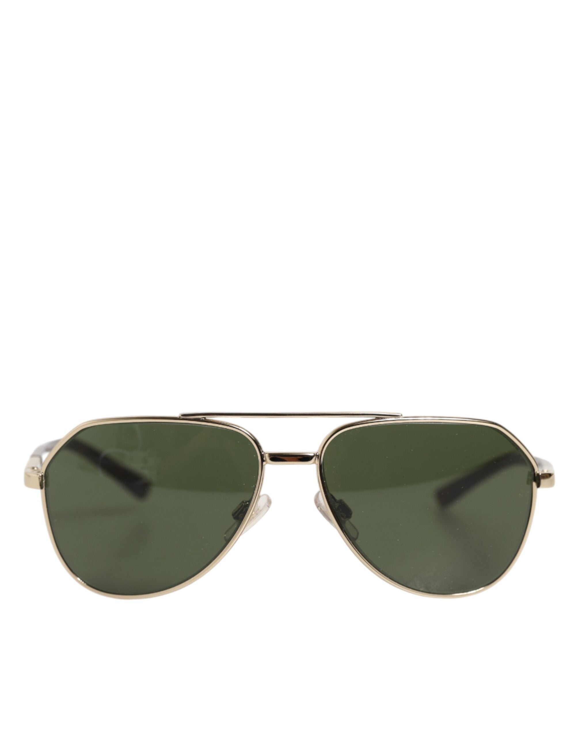 Dolce & Gabbana DG2125 Silver Frame Aviator Shades Eyewear Sunglasses Women's Children