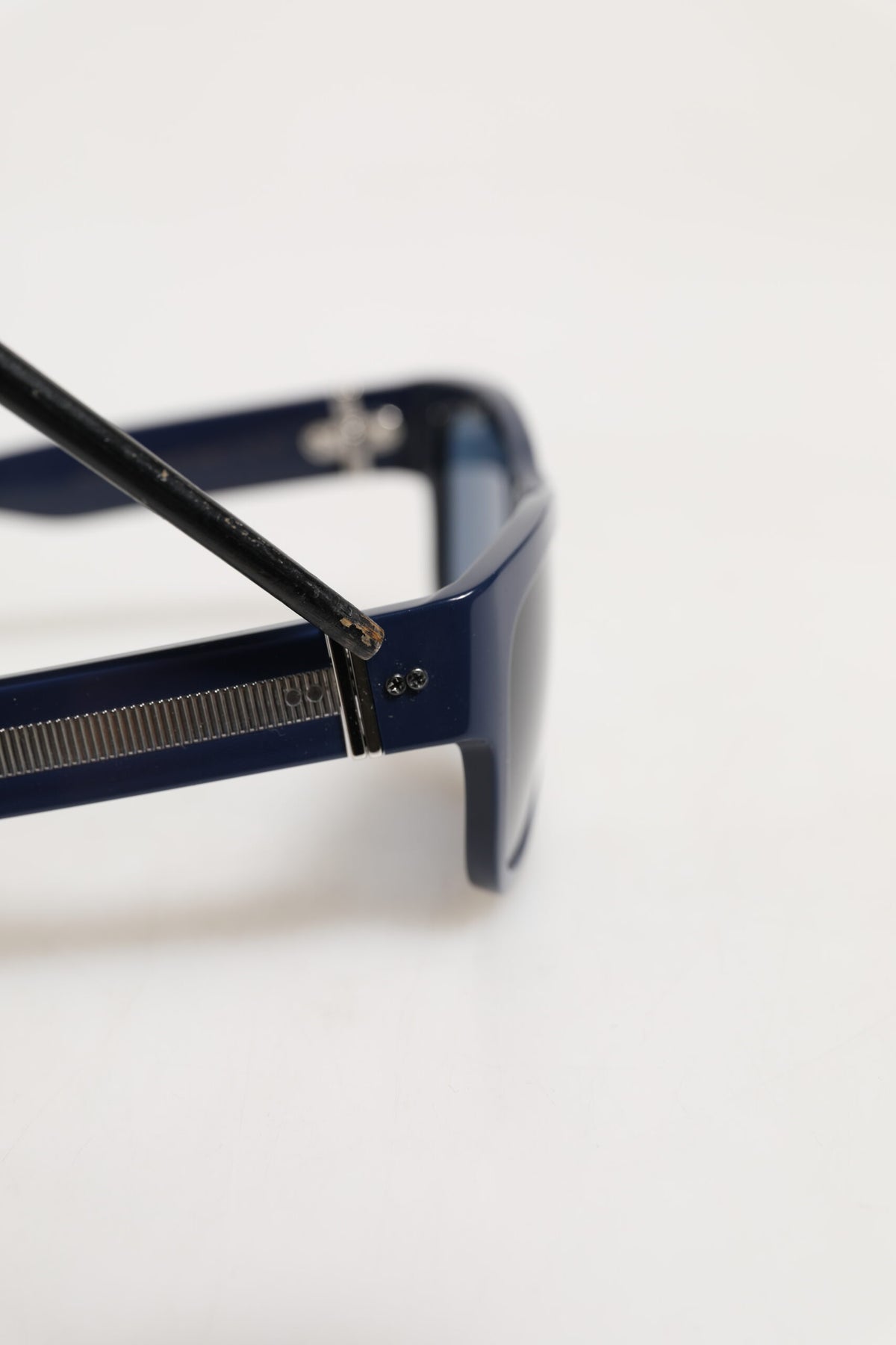 Dolce & Gabbana Blue Acetate Frame Polarized Lenses Women's Sunglasses (Pre-Owned)