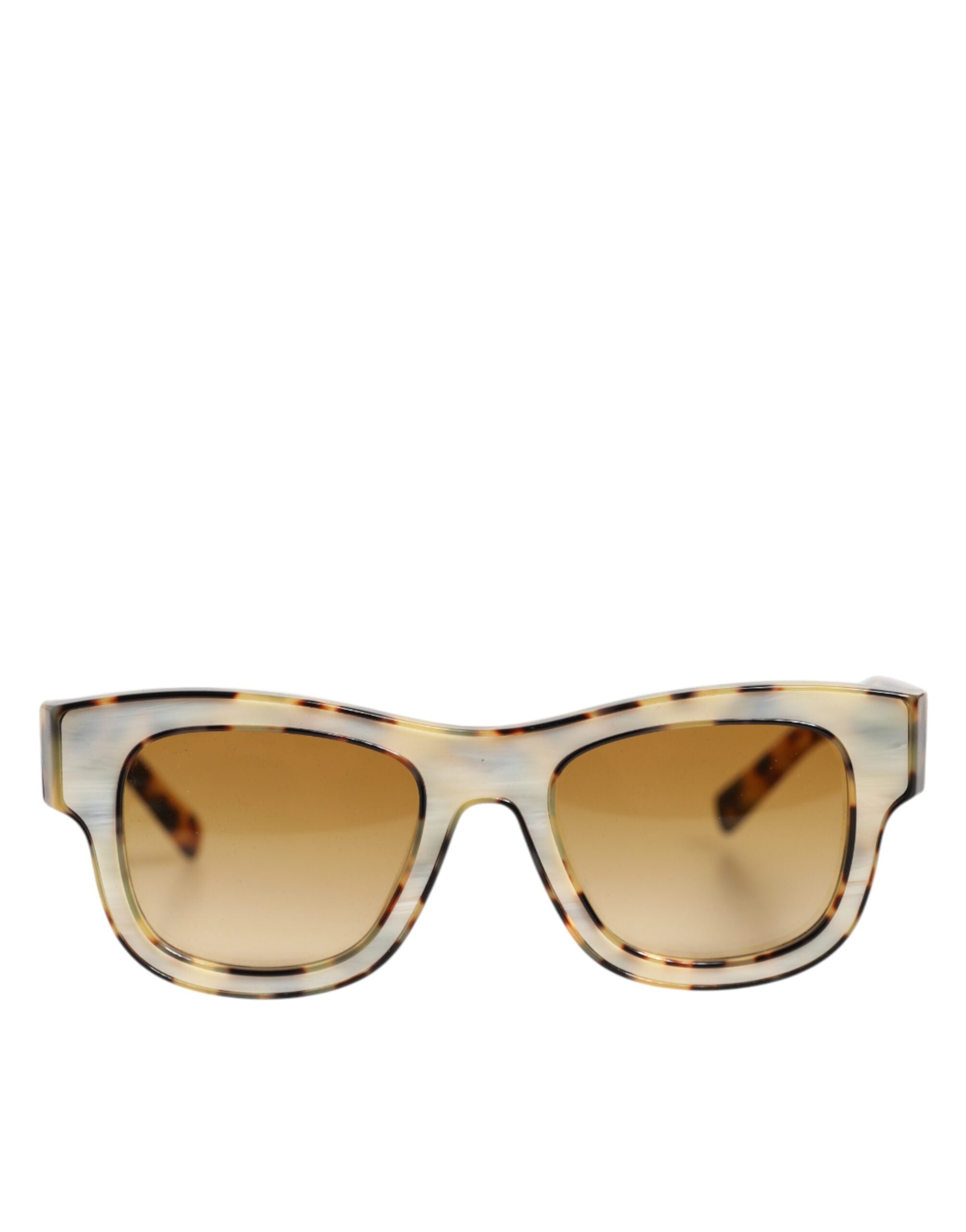 Dolce & Gabbana DG4379F White Tortoiseshell Gradient Acetate Shades  Sunglasses