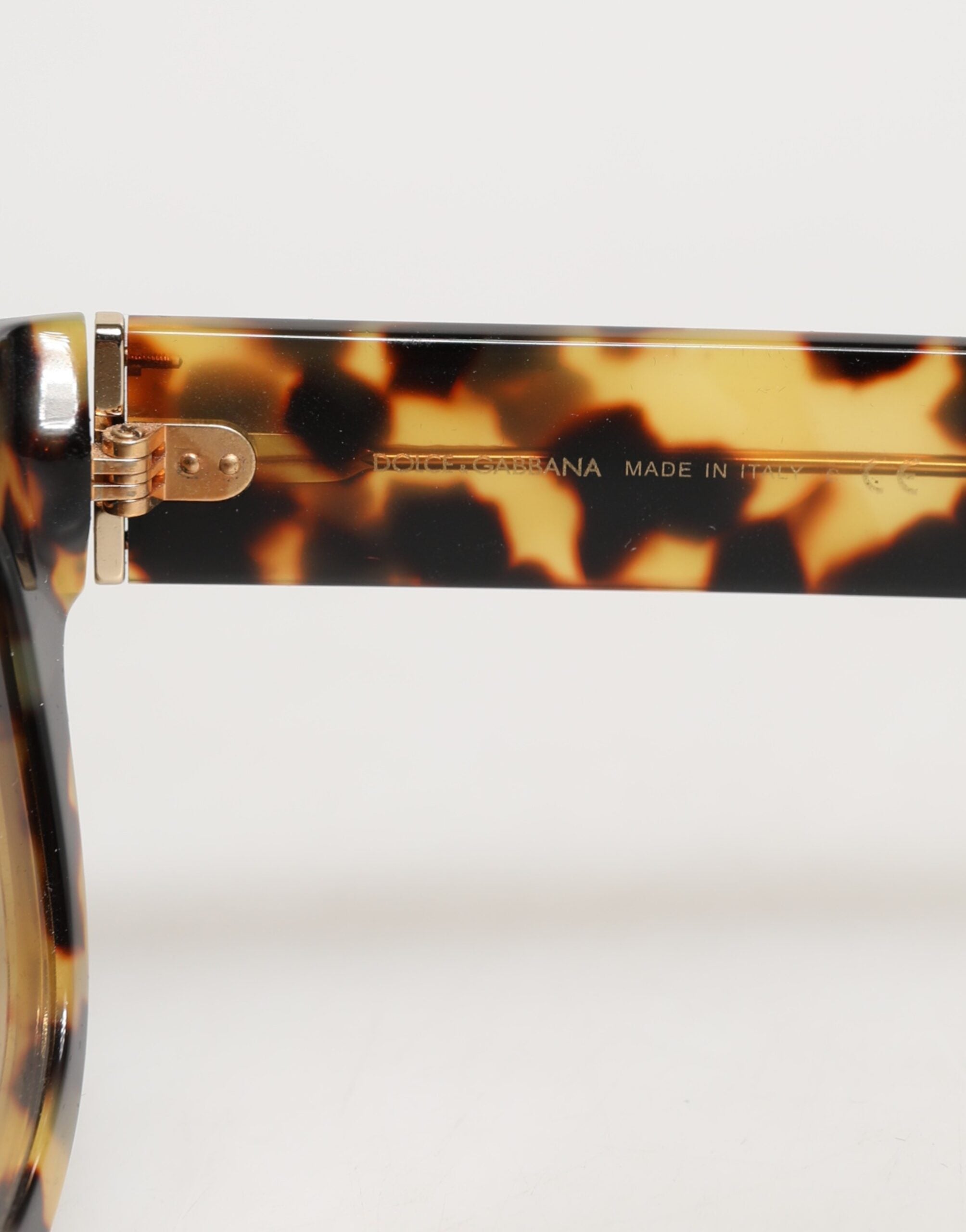 Dolce & Gabbana DG4379F White Tortoiseshell Gradient Acetate Shades  Sunglasses