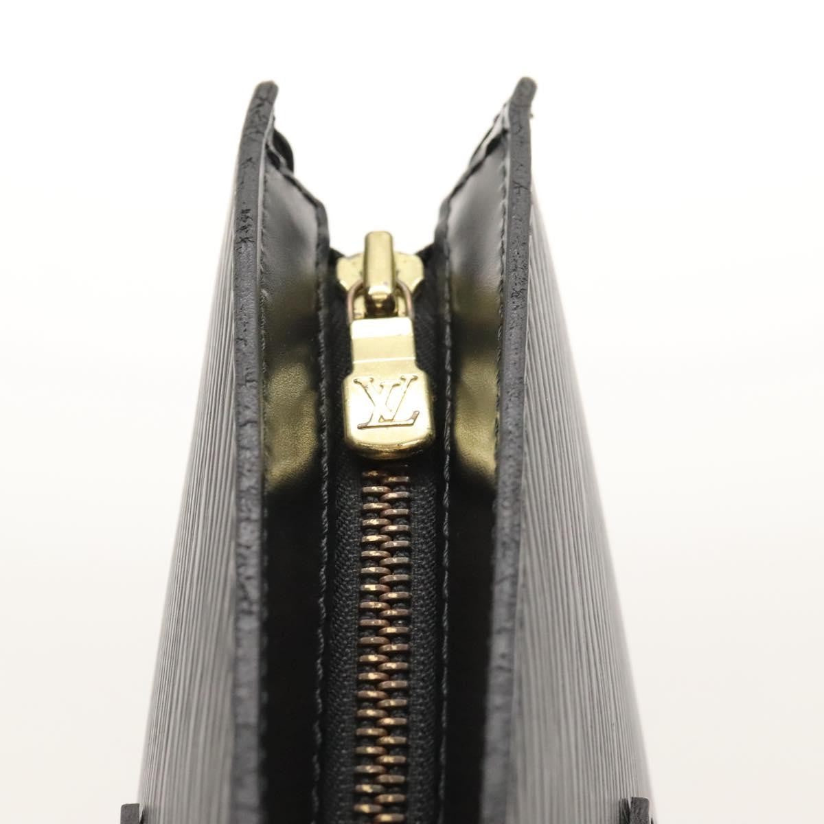 Louis Vuitton Saint Jacques Epi Leather Black Leather Handbag (Pre-Owned)