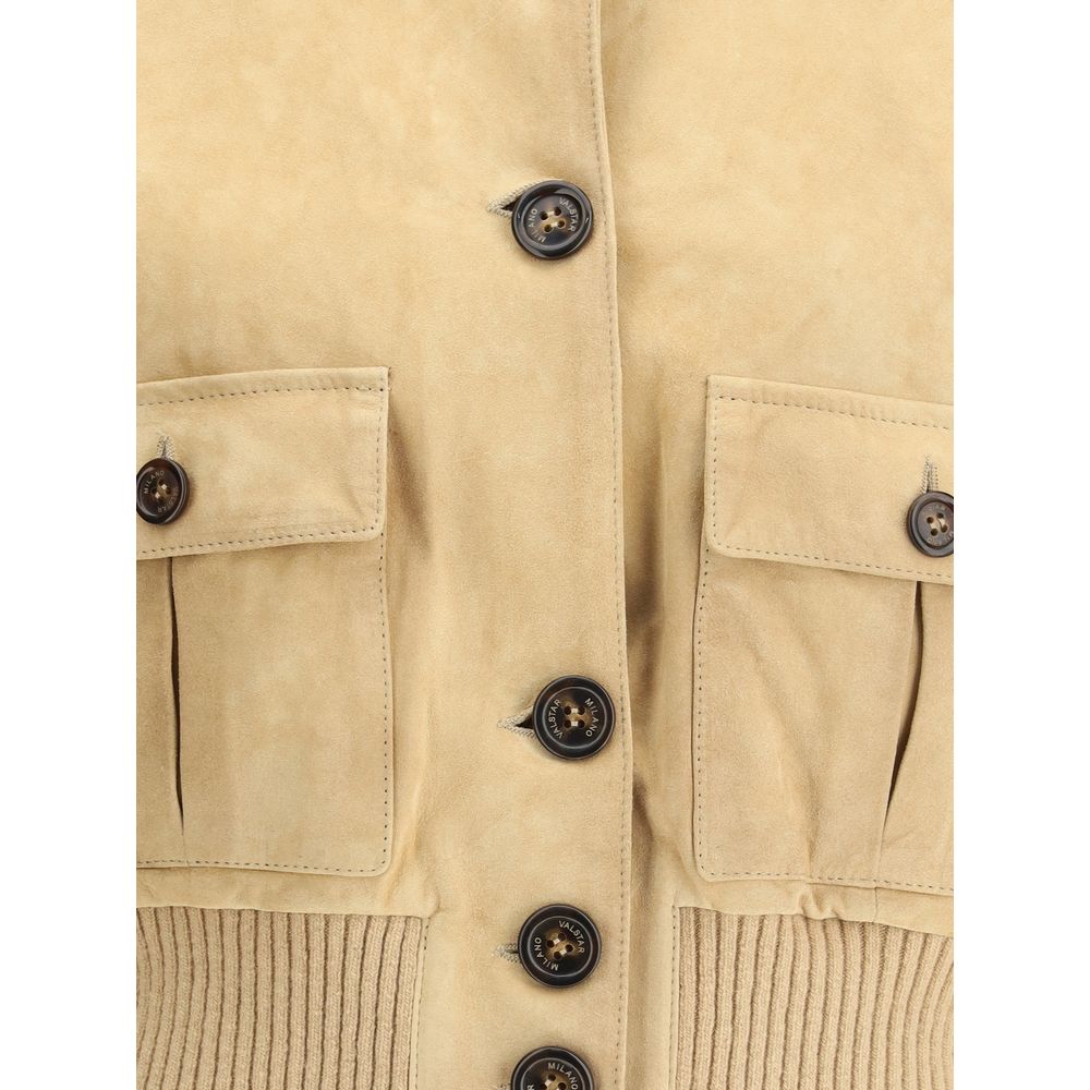Valstar Beige Goatskin Women's Jacket