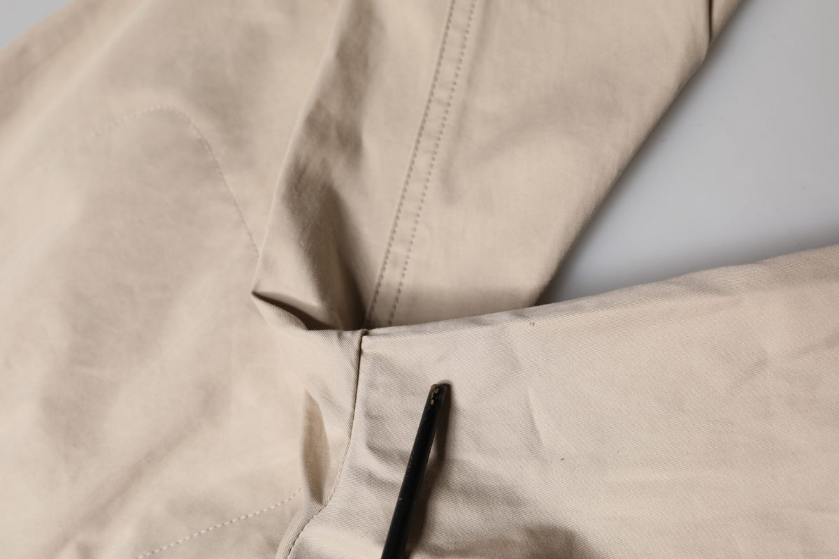 Dolce & Gabbana Beige Cotton Tapered Cargo Men Trouser Men's Pants (Pre-Owned)