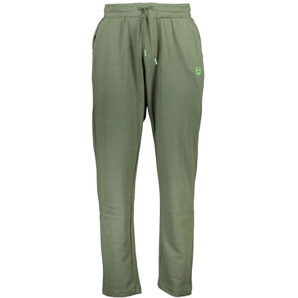 Gianmarco Venturi Verde Cotton Men's Men's Trackpant