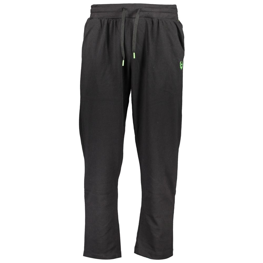 Gianmarco Venturi Black Cotton Men's Men's Sweatpant
