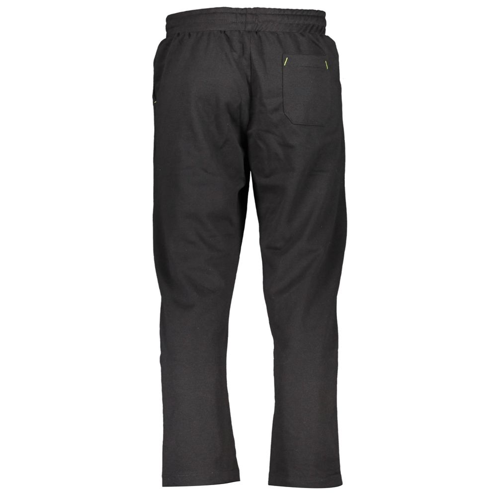 Gianmarco Venturi Black Cotton Men's Men's Sweatpant