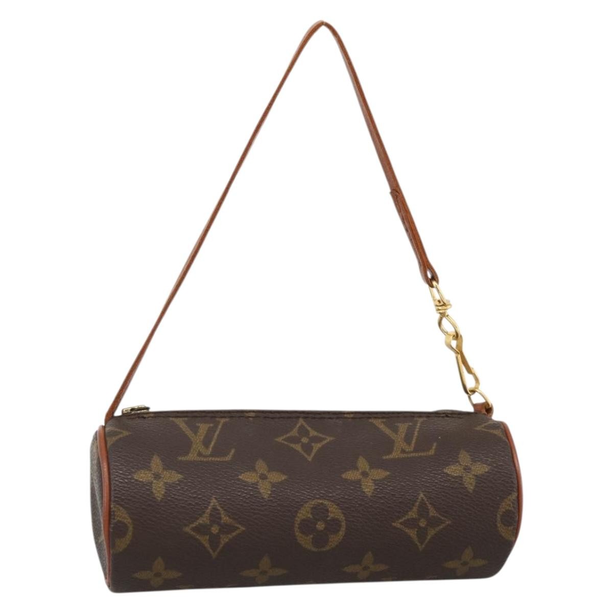 Louis Vuitton Papillon Pochette Monogram Canvas Brown Canvas Clutche & Pouche Bag (Pre-Owned)